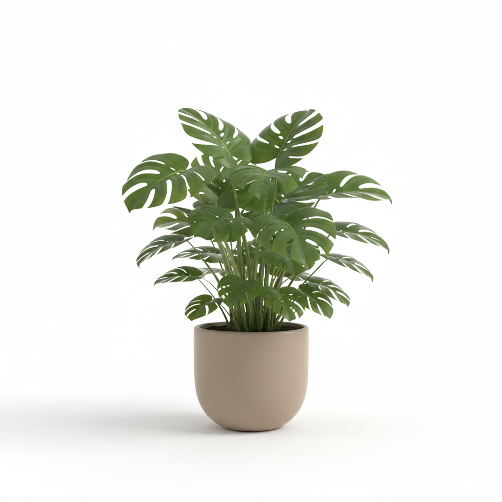 Beautiful Monstera Deliciosa plant